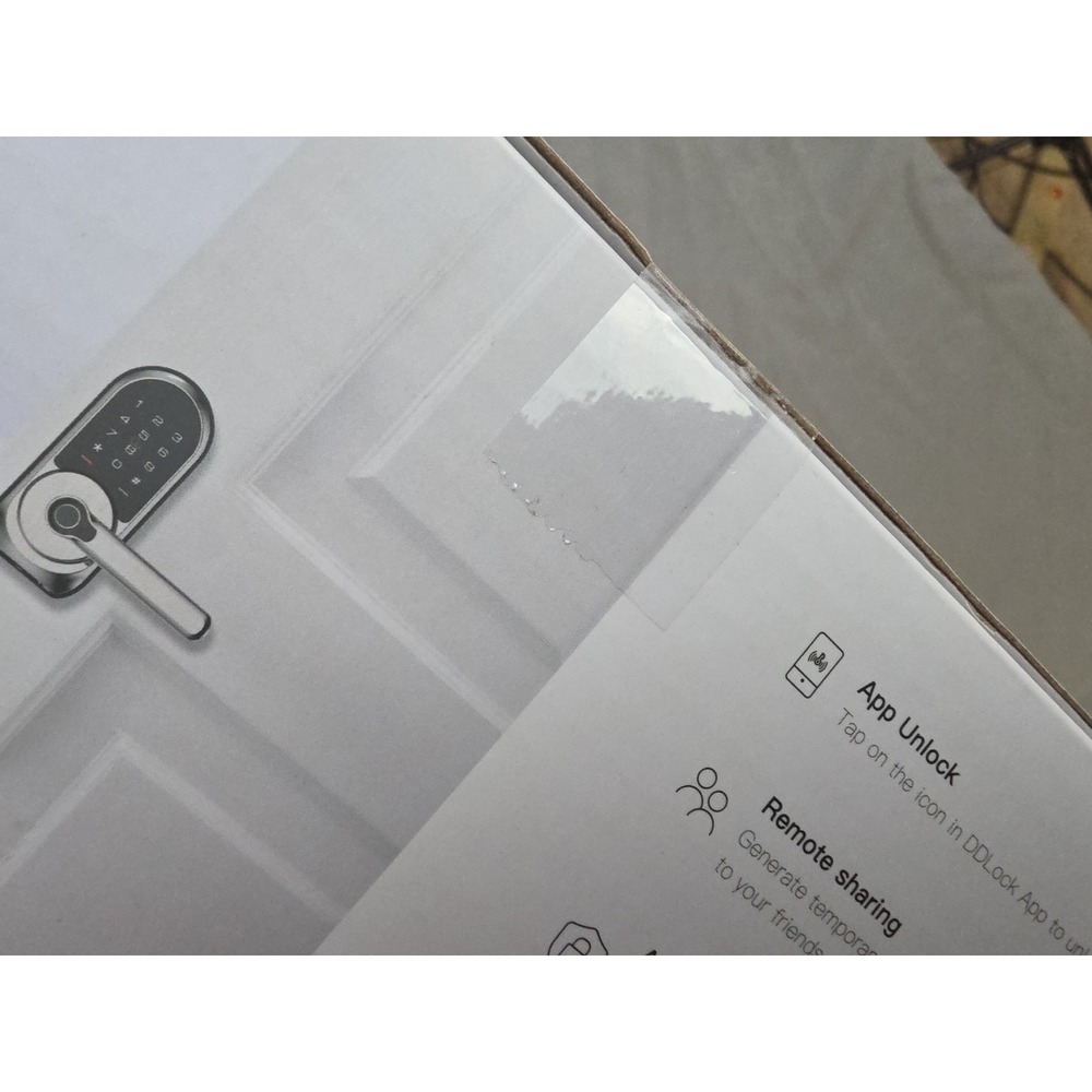 Veise RZ09 Smart Lock Keyless Entry Fingerprint Password App Control - Picture 8 of 10